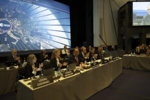 ESA space business professionals at council meeting
