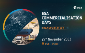 ESA Commercialisation Days Transportation banner Nov 2023