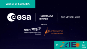 ESA Technology Broker NL booth #65 at the hi-tech event ZIE 2024