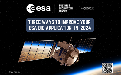 Three ways to improve your application to an ESA BIC programme