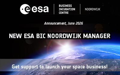 New manager of ESA BIC Noordwijk at the SBIC space business innovation hub from June 2026