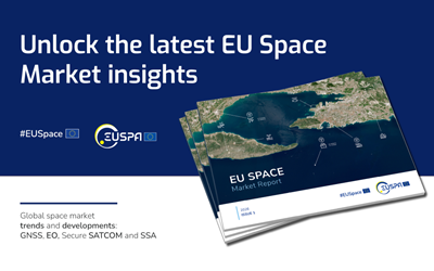 New report published by EUSPA: Unlock the latest downstream space market insights