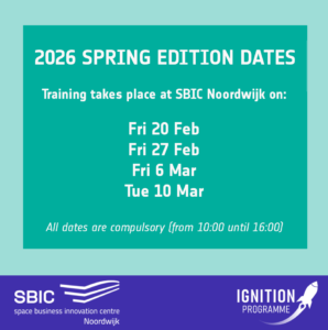 rocket launching in promotion of Ignition Programme call for applications 2026