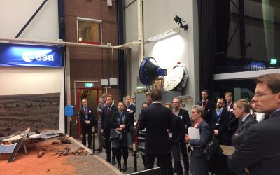 Swedish delegation visits ESA BIC Noordwijk