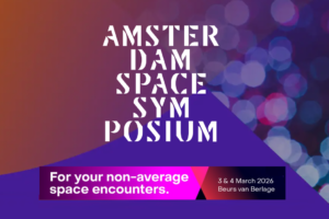 Amsterdam Space Symposium promo visual