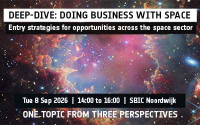 Join deep-dive session at SBIC focusing on entry strategies for opportunities across the space sector (date: 8 Sep)