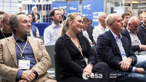 audience of space business event