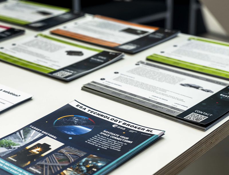 ESA Technology Broker NL information leaflets