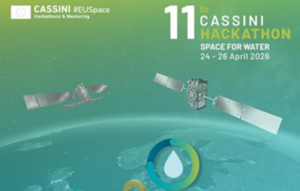 CASSINI Hackathon Space for Water 2026 promo banner
