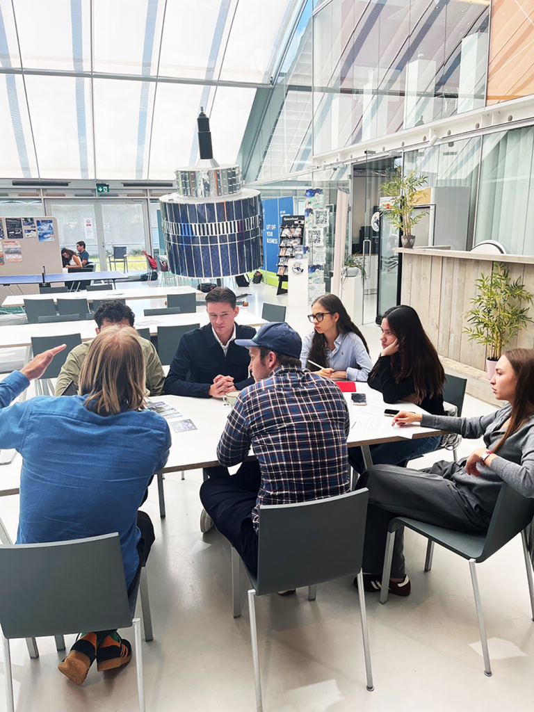 space and business professionals at SBIC Noordwijk