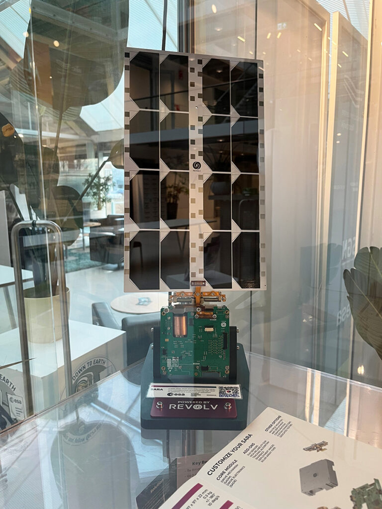 ESA BIC Noordwijk alumnus Revolv Space space tech prototype