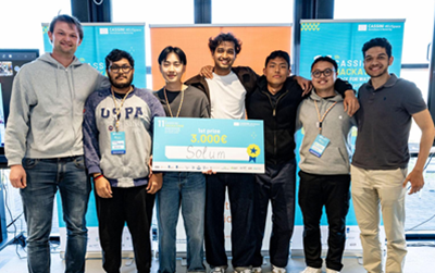 Solution addressing agricultural water pollution wins Dutch heat of CASSINI Hackathon in Noordwijk