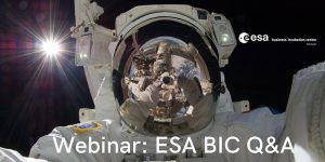 Webinar ESA BIC Noordwijk