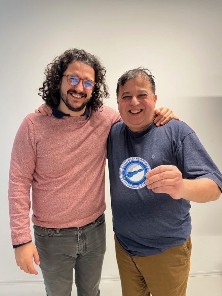 space business professionals during ESA BIC graduation 