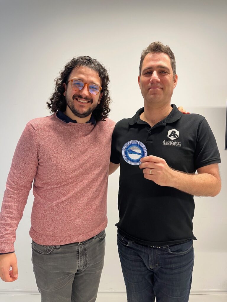 space business professionals during ESA BIC graduation 