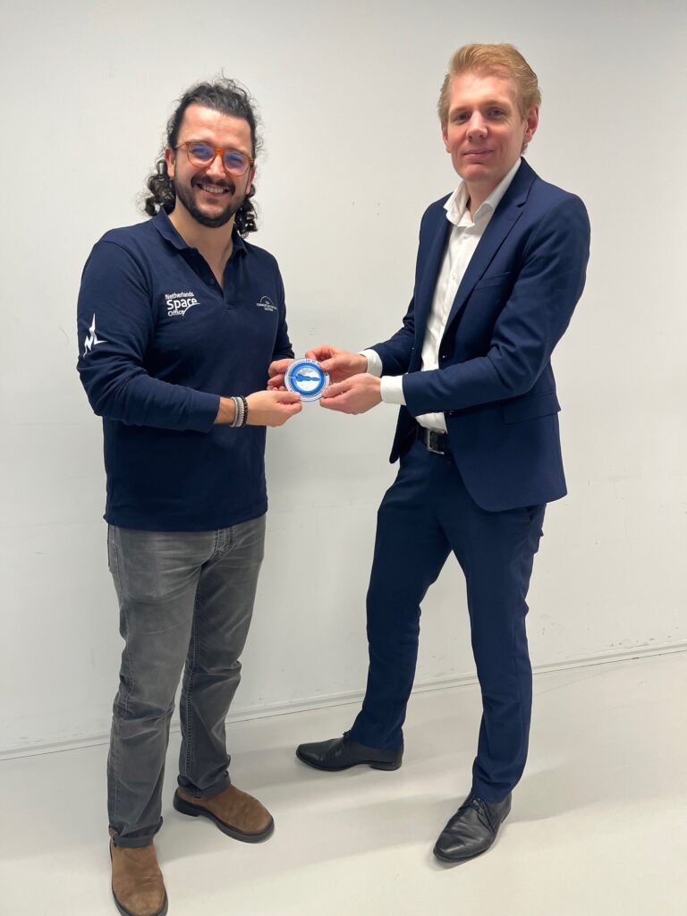 space business professionals during ESA BIC graduation 