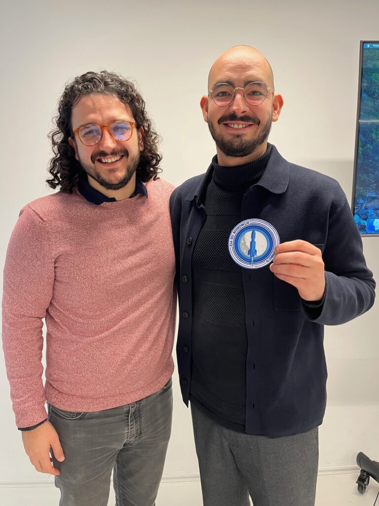 space business professionals during ESA BIC graduation