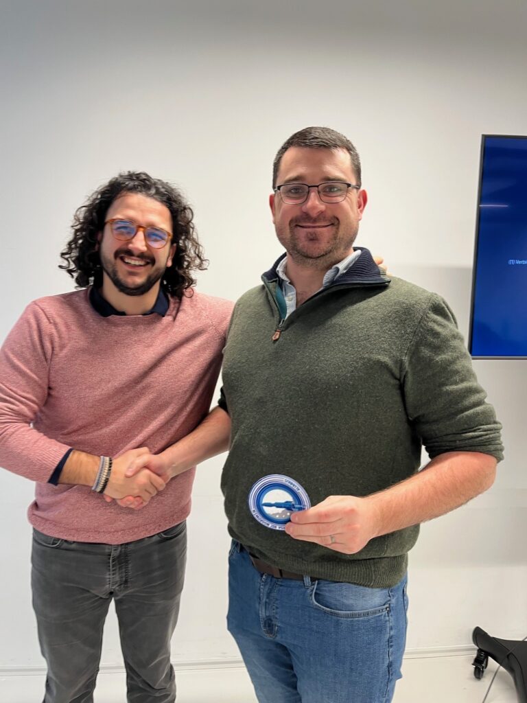 space business professionals during ESA BIC graduation 