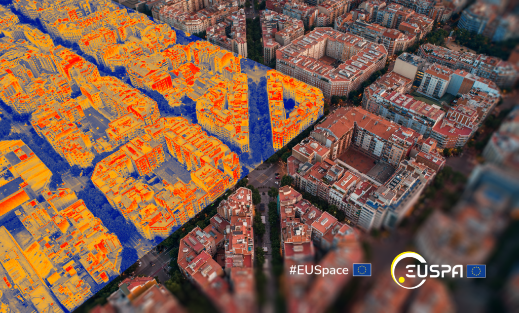 Copernicus heatwave city visual