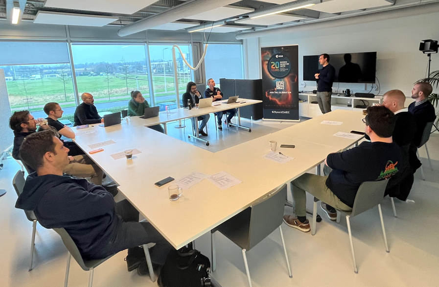 space business professionals at ESA BIC Noordwijk