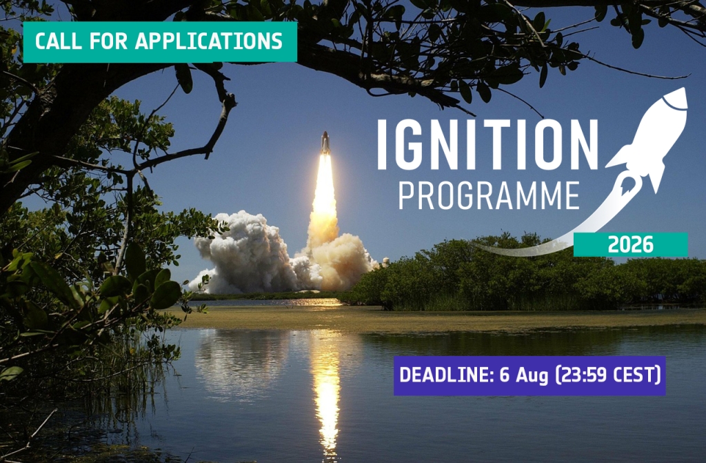 rocket launching in promotion of Ignition Programme call for applications 2026
