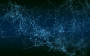 illuminated digital network image