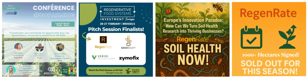space business startup promo for regenerative agriculture