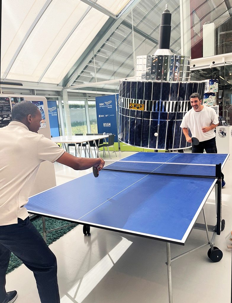 space and business professionals during pre-incubation programme at SBIC Noordwijk