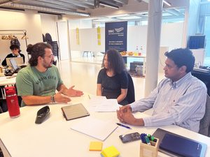 space and business professionals during pre-incubation programme at SBIC Noordwijk