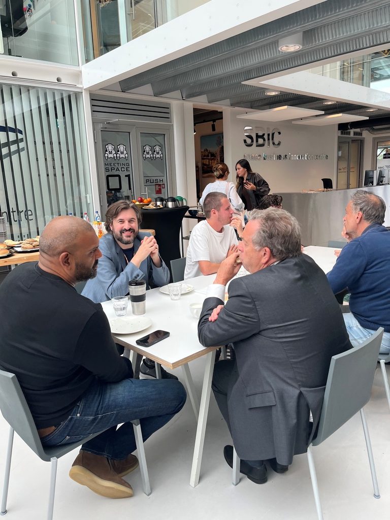 space and business professionals during pre-incubation programme at SBIC Noordwijk