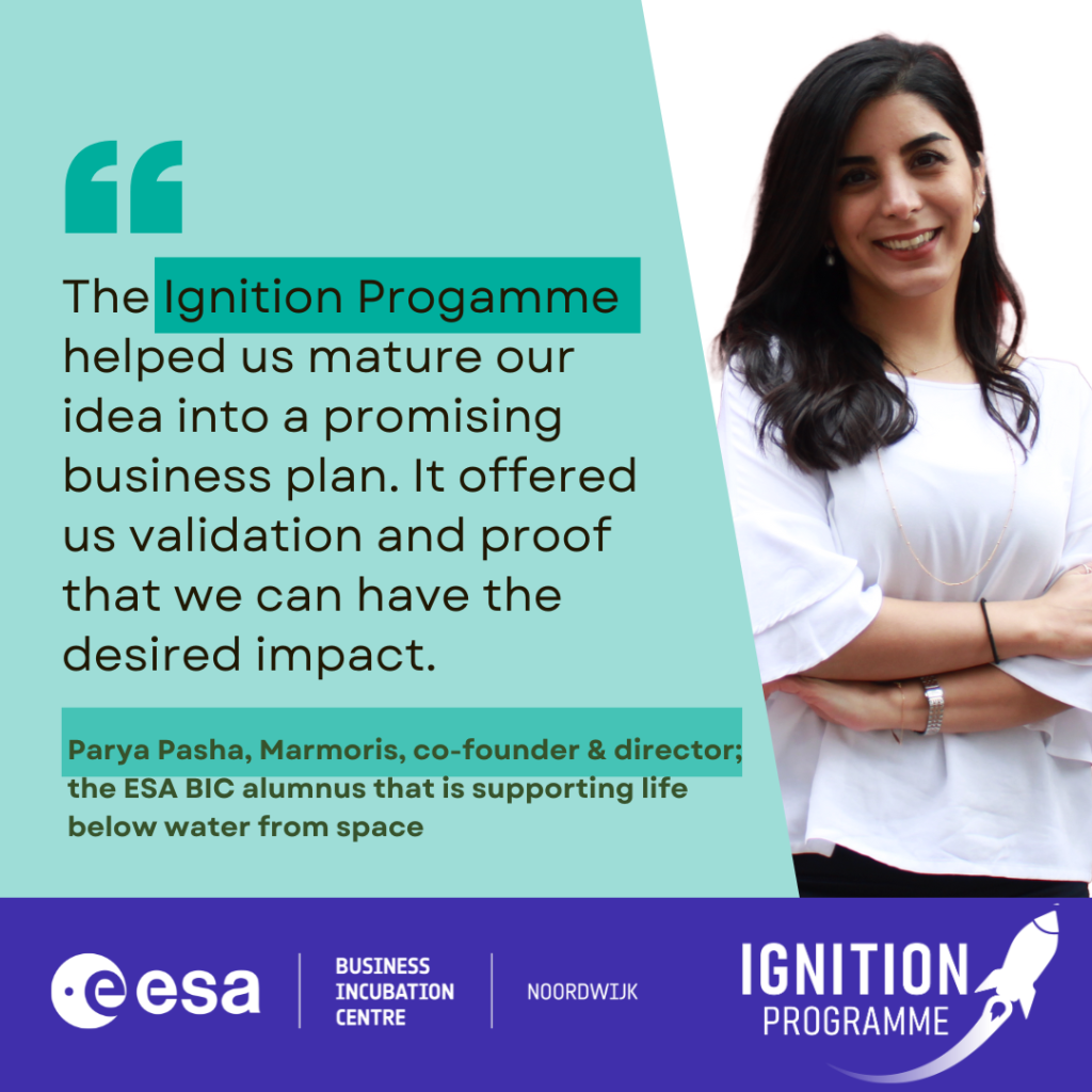 quote from space business professional after taking part in Ignition Programme