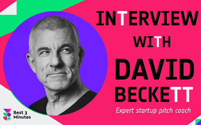 Interview with David Beckett in preparation for pitching (masterclass: 26 Nov)
