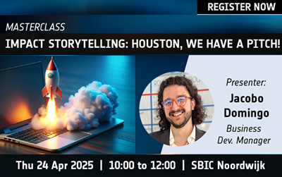 Impact storytelling: Houston, we have a pitch (masterclass: 24 Apr)