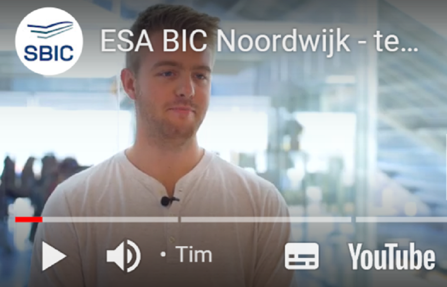 Interview with ESA BIC incubatee at SBIC Noordwijk