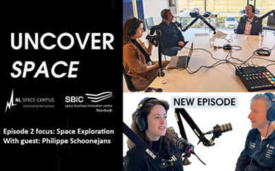 Uncover Space podcast episode focuses on space exploration with Philippe Schoonejans