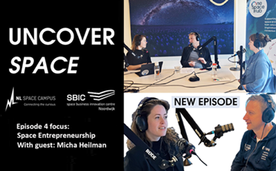 Uncover Space podcast episode with guest Micha Heilman focuses on entrepreneurial mindset
