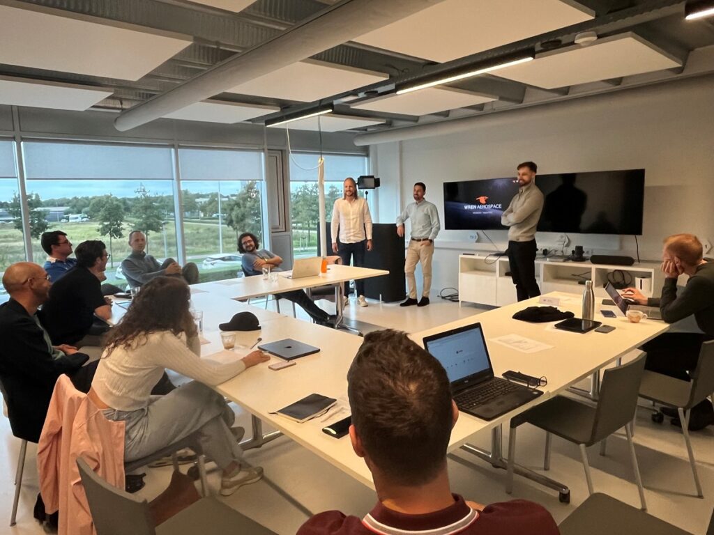 space business professionals at ESA BIC Noordwijk 